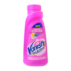 Vanish Oxi Action Liquid Stain Remover for Colored and White Clothes 15.22 fl oz (450 ml)