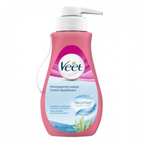 Veet Hair Removal Cream for Sensitive Skin 13.53 fl oz (400 ml)