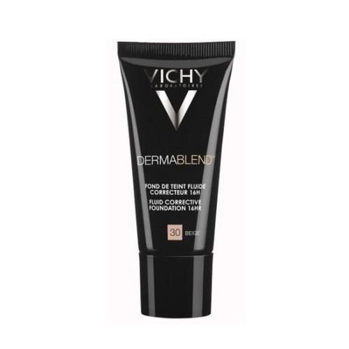 Vichy Dermablend Corrective Foundation Fluid SPF 35 30 Beige 1.01 fl oz (30 ml)