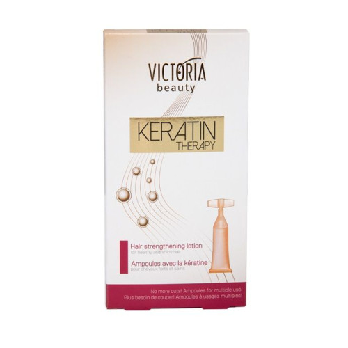Victoria Nourishing Hair Ampoules with Keratin 5 pcs 0.34 fl oz (10 ml)
