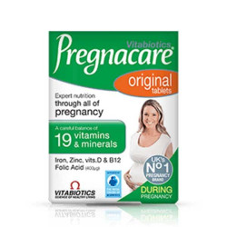 Vitabiotics Pregnacare Original Tablets for Pregnant and Breastfeeding Mothers 19 Vitamins and Minerals 30 Tablets