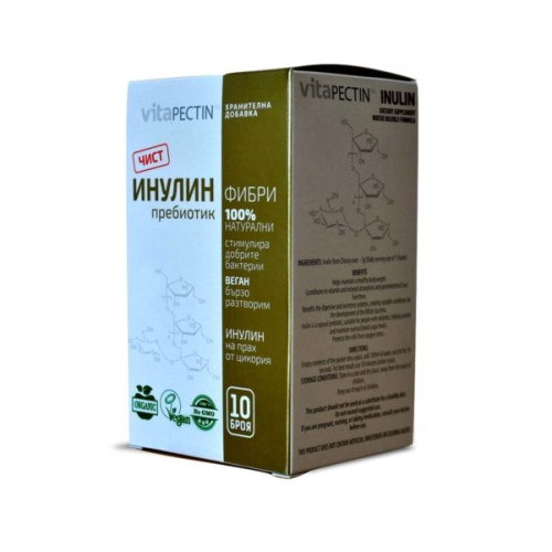 Vitapectin 100% Pure Inulin Prebiotic 10 Sachets