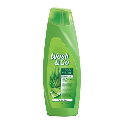 Wash & Go Shampoo for Dry Hair with Aloe Vera 13.53 fl oz (400 ml)