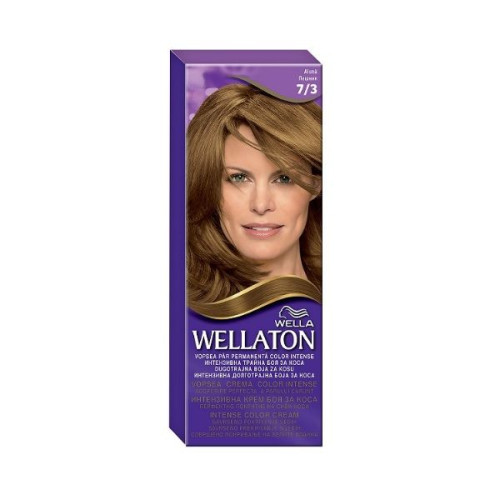 Wellaton Permanent Hair Dye for Rich Color Hazelnut 7/3
