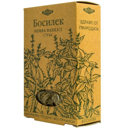 Alin Basil Stems for Runny Nose Flu and Cough 1.76 oz (50 g)