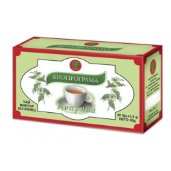 Bioprogramme Nettle Tea for Spring Fatigue and Anemia 0.05 oz (1.5 g) 20 Filter Bags