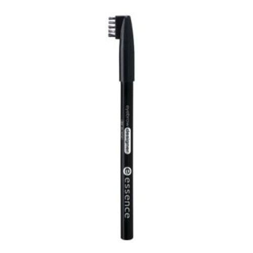 Essence Eyebrow Pencil with Shaping Brush 01 Black