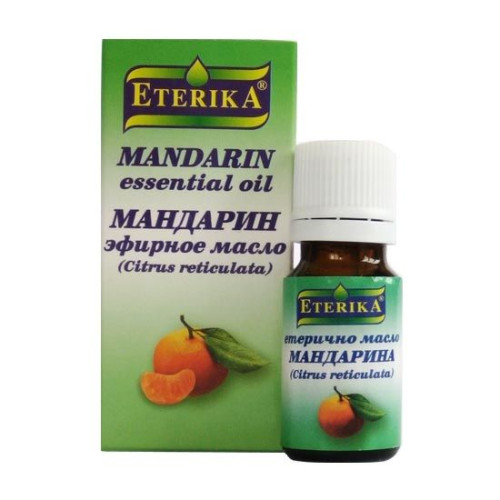Eterika Natural Mandarin Essential Oil for Toning 0.34 fl oz (10 ml)