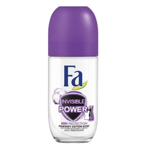 Fa Invisible Power Roll-On Deodorant for Women 1.69 fl oz (50 ml)