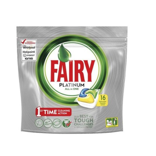 Fairy Platinum Dishwasher Tablets 16 pcs