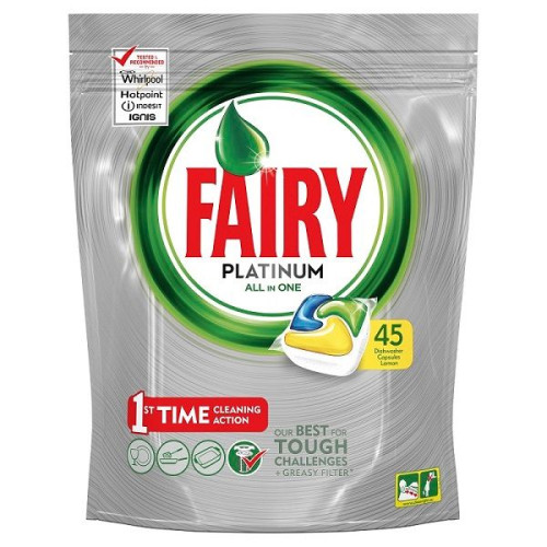 Fairy Platinum Dishwasher Tablets 45 pcs