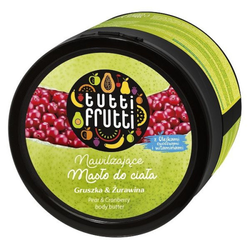 Jantar Farmona Tutti Frutti Nourishing Body Oil with Pear and Cranberry 6.76 fl oz (200 ml)