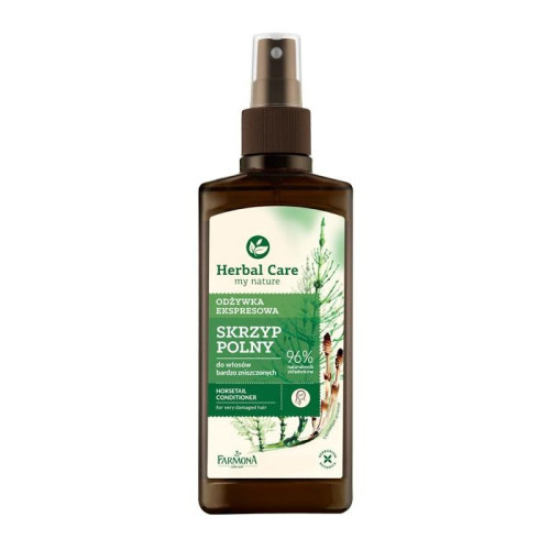 Jantar Farmona Herbal Spray Tonic for Damaged and Treated Hair with Horsetail 6.76 fl oz (200 ml)