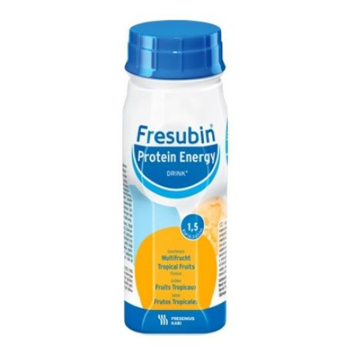 Fresubin Protein Energy Protein Drink with Tropical Fruit Flavor 6.76 fl oz (200 ml)