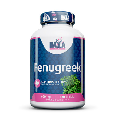 Haya Labs Fenugreek 600 mg 120 Tablets