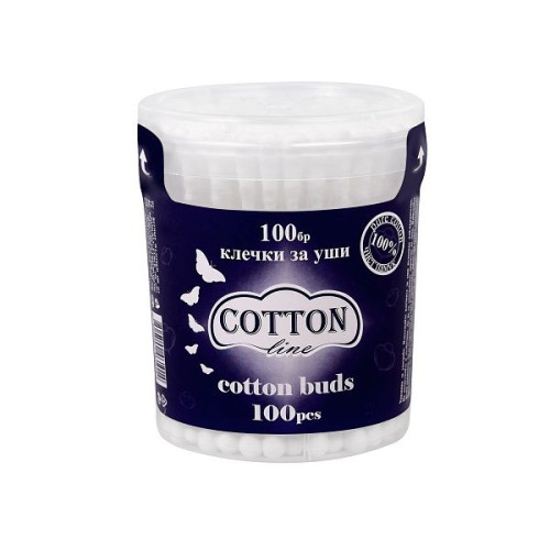 Cotton Line Ear Sticks 100 pcs