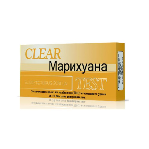 Clear Marijuana (THC) Test Cassette