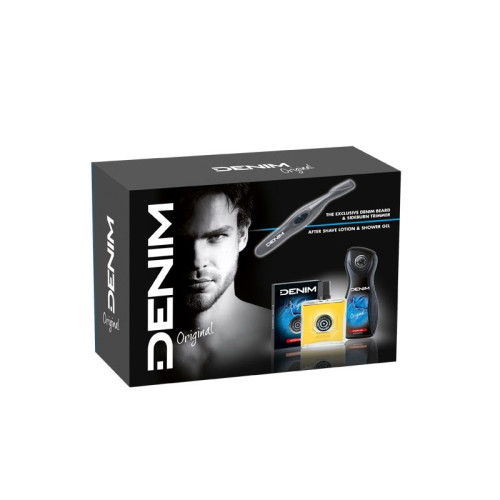 Denim Original Promo Set for Men After Shave Lotion and Body Shower Gel
