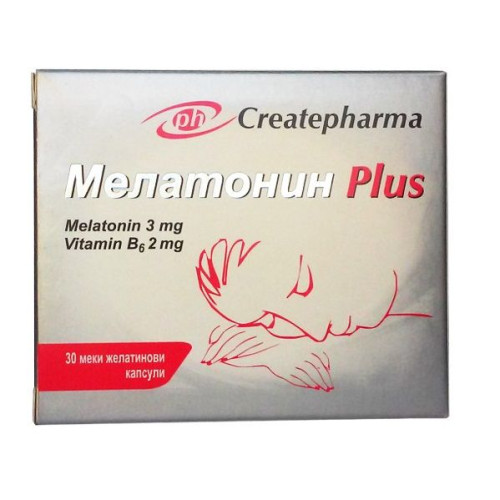 Createpharma Melatonin Plus for Good Sleep 30 Capsules