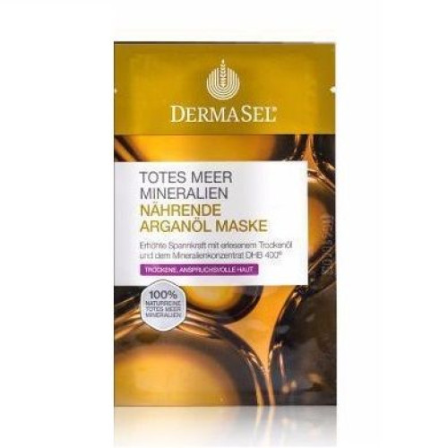 Fette Pharma Dermasel Nourishing Face Mask with Argan Oil 0.41 fl oz (12 ml)
