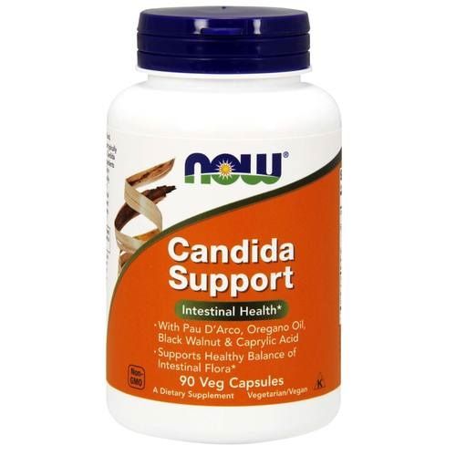 Now Foods Candida Support for Digestive Problems and Bacterial Infections 90 Capsules