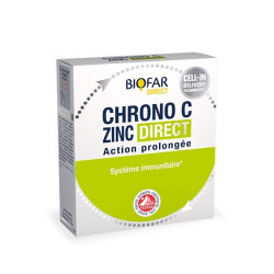 Biofar Direct Chrono Vitamin C and Zinc for Healthy Bones 14 Sachets