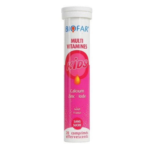 Biofar Multivitamins for Children for Strong Immunity 20 Effervescent Tablets