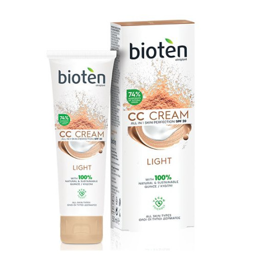 Bioten Skin Moisture Cc Face Cream with Quince Extract SPF 20 Light 1.69 fl oz (50 ml)