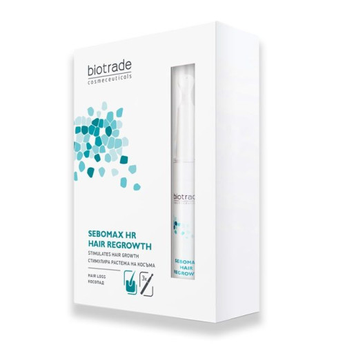 Biotrade Sebomax Gel for Stimulating Hair Growth 3 pcs 0.29 fl oz (8.5 ml)