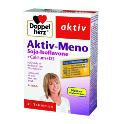 Doppelherz Active Meno + Hyaluronic Acid to Help with Menopause 30 Tablets