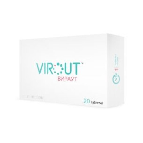 Naturpharma Virute for High Immunity in Fighting Viruses with Echinacea 20 Tablets
