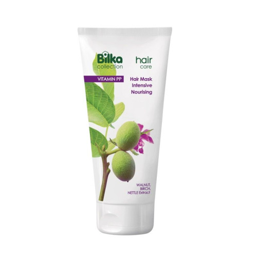 Bilka Vitamin PP Intensively Nourishing Mask for Shiny Hair 6.76 fl oz (200 ml)