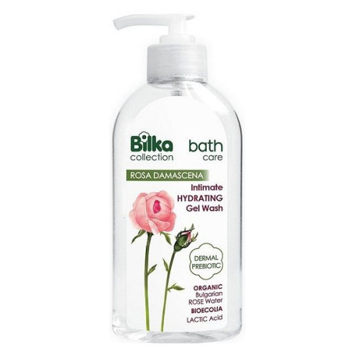 Bilka Rose Damascena Toning and Soothing Intimate Gel with Rose Water 6.76 fl oz (200 ml)