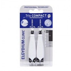Elgydium Clinic Trio Compact 000 Interdental Toothbrushes for Dental Plaque 0.02" (0.6 mm) 4 pcs