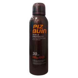 Piz Buin Tan and Protect Fast-acting Sun Protection Spray for Body Clinically Tested SPF 30+ 5.07 fl oz (150 ml)