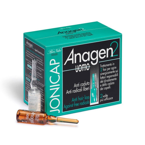 Bionike Jonicap Anagen 2 Uomo Anti-hair Loss Lotion for Men for Healthy Hair 4.26 fl oz (126 ml)