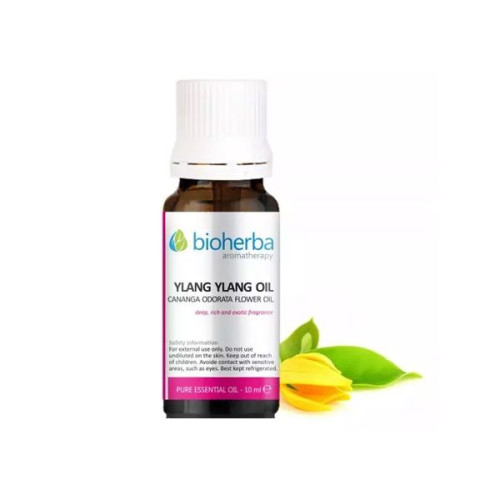 Bioherba Ylang-Ylang Essential Oil for High Immunity and Healthy Skin 0.34 fl oz (10 ml)