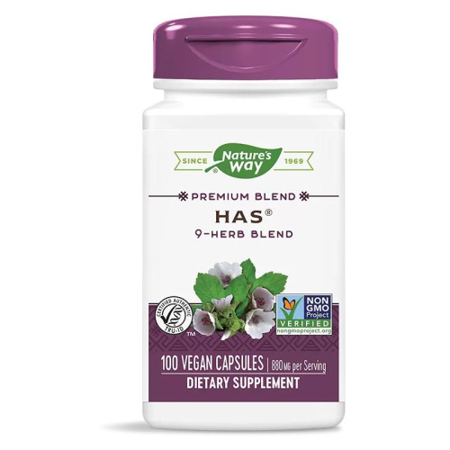 Nature's Way Has Natural Herbal Blend for Allergies with White Horehound Root 440 mg 100 Vcaps
