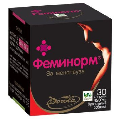 Borola Feminoorm for Menopause and Pms 30 Capsules