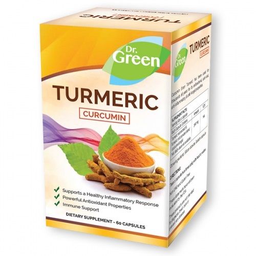 Dr. Green Turmeric with Powerful Antioxidant and immune-boosting Action 60 Tablets