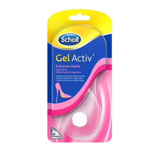 Scholl Gel Active Extreme Comfort Insoles for High Heels 2.17 in (5.5 cm) 1 Pair