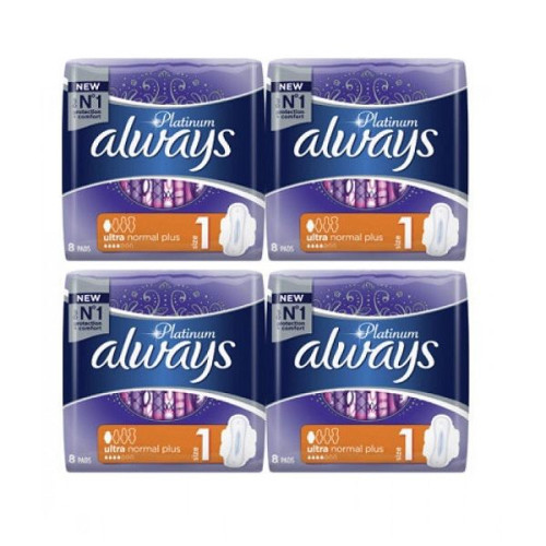 Always Platinum Ultra Normal Plus Sanitary Pads Promo Set