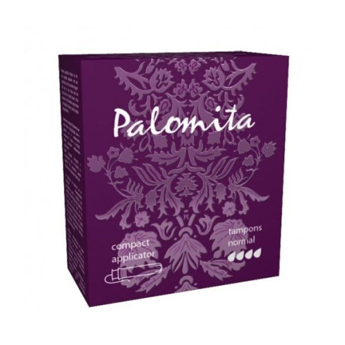 Palomita Daily Feminine Tampons with Applicator High Protection Normal Size 8 pcs