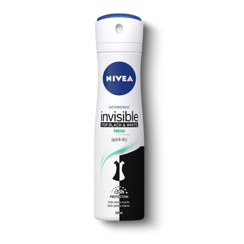 Nivea 48h Invisible Fresh Deo Spray 5.07 fl oz (150 ml)