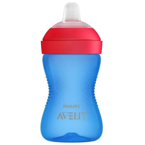 Philips Avent Bendy Blue Cup with Spout and Valve for Children 9+ Months 10.14 fl oz (300 ml)