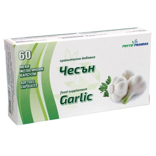 Phytopharma Garlic for Strong Immunity and Optimal Health 60 Capsules