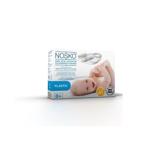 Nosko Vacuum Aspirator for Removing Nasal Secretions 1 pc
