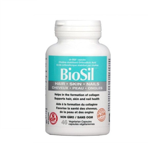 Biosil for Nourishing Hair Skin and Nails 118 mg 46 Capsules