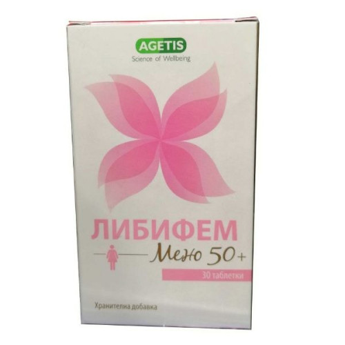 Libifem Meno 50 Plus for Sexual Vitality and Desire in Women During Menopause 30 Tablets