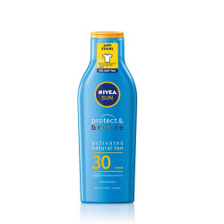 Nivea Sun Protect and Bronze Organic Lotion SPF 30 6.76 fl oz (200 ml)